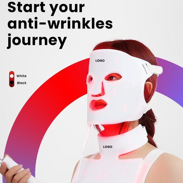 LED Mask Instrument Silicone Photon IPL Device Beauty Mask