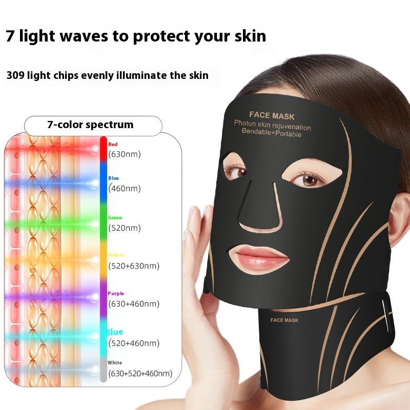 Photon Instrument Facial Silicone Red Light LED Beauty Mask