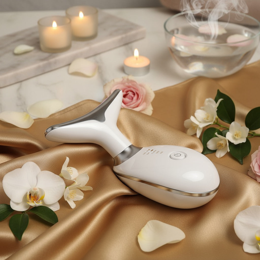 GlowLift EMS masažer za vrat﻿